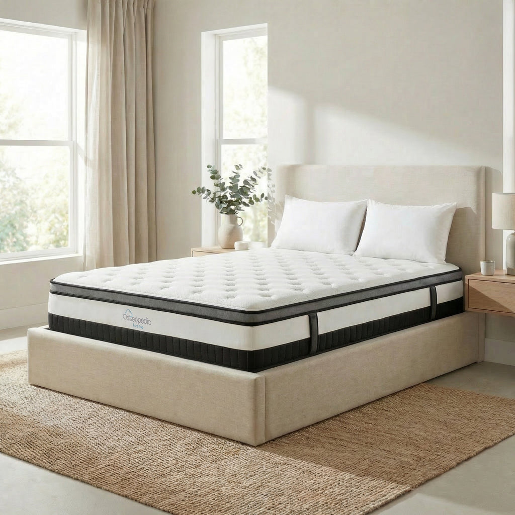 Osteopedic Euro Top Pocket Spring Mattress  - Queen-1951134905404624896
