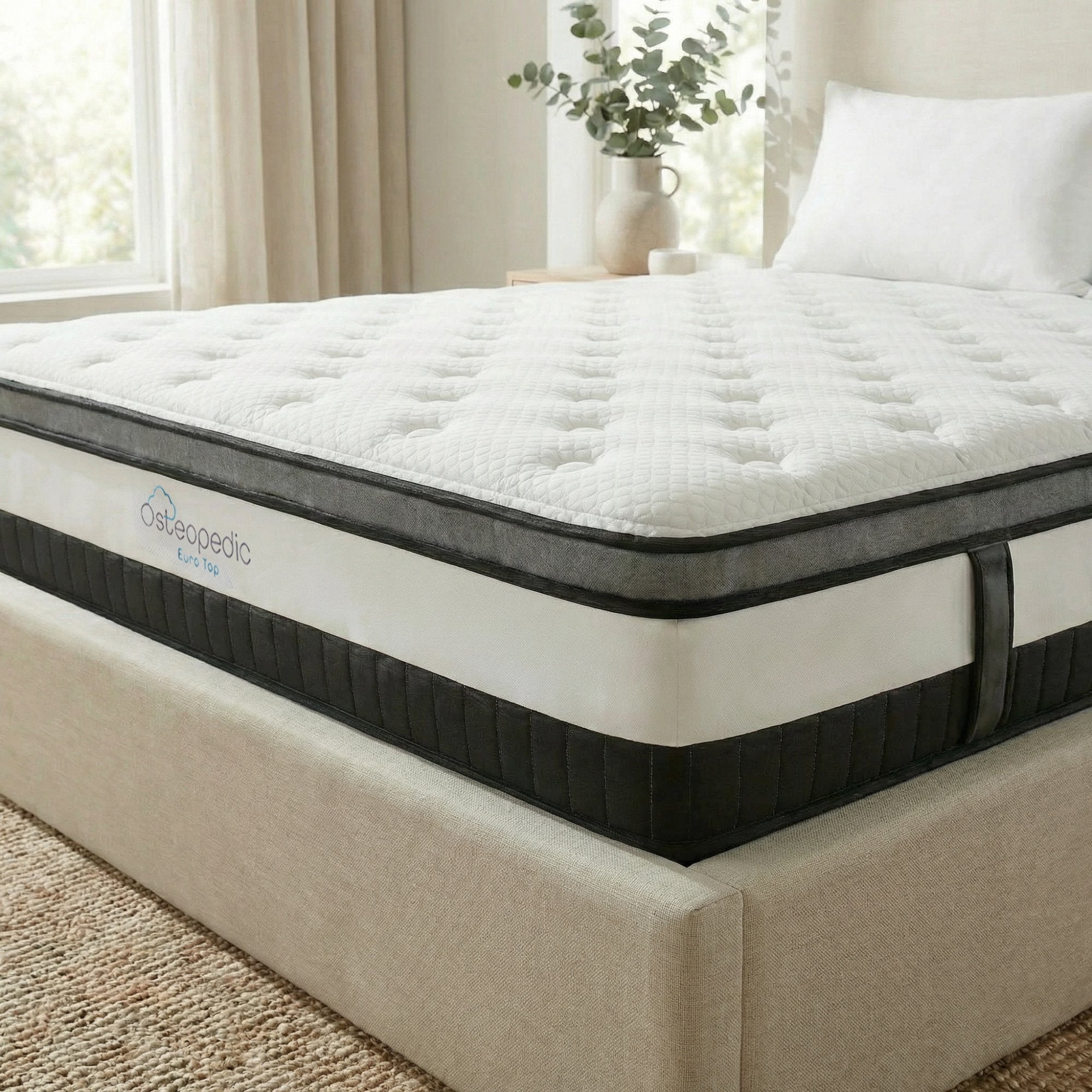 Osteopedic Euro Top Pocket Spring Mattress - King-1951134905584979971
