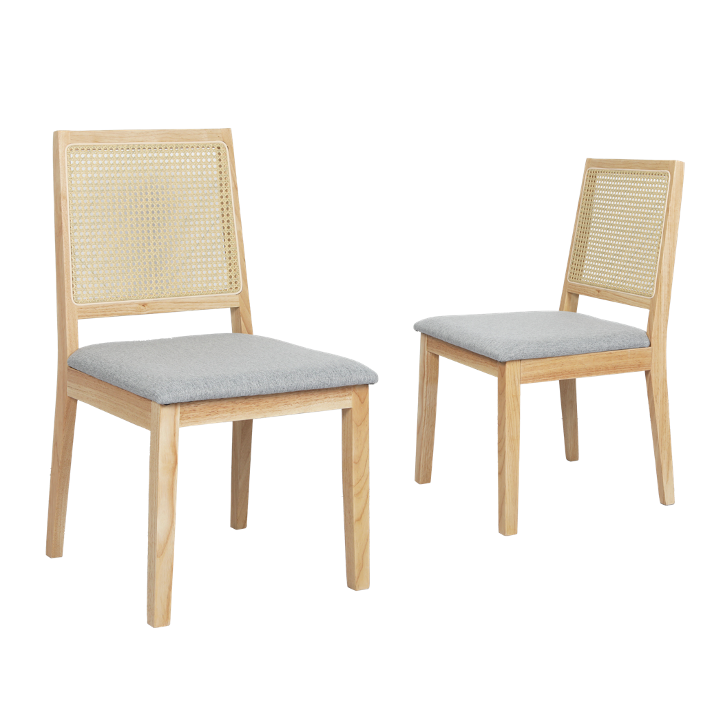 Levede 8XCane Dining Chair Rattan Armless Seat-2006732734906634248