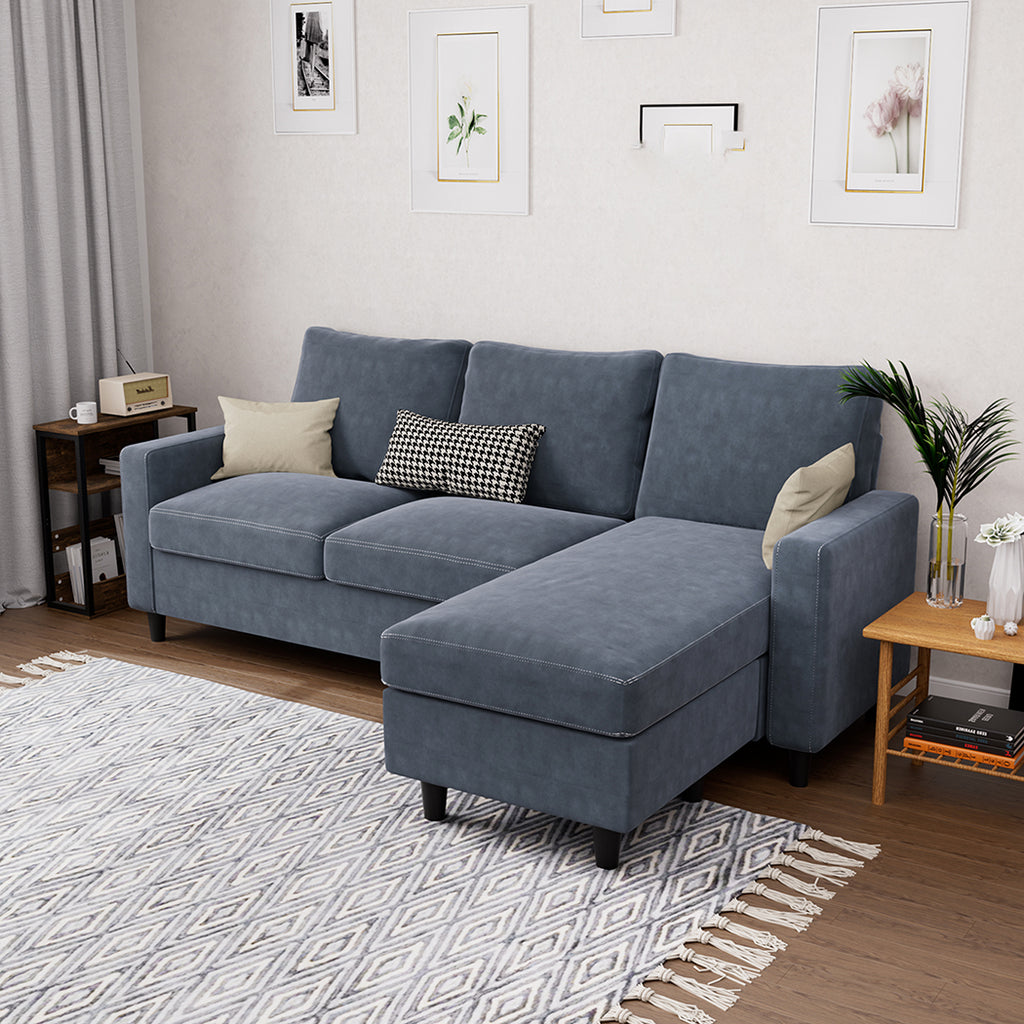 Levede L-shaped Sectional Sofa Lounge Chaise Set-2018816939698294791
