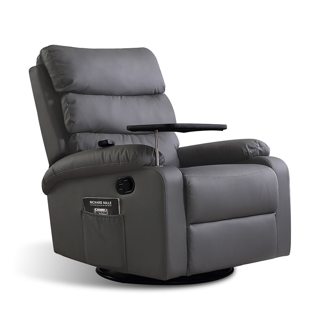 Levede Massage Chair Recliner Chairs Grey-2029387275703554048